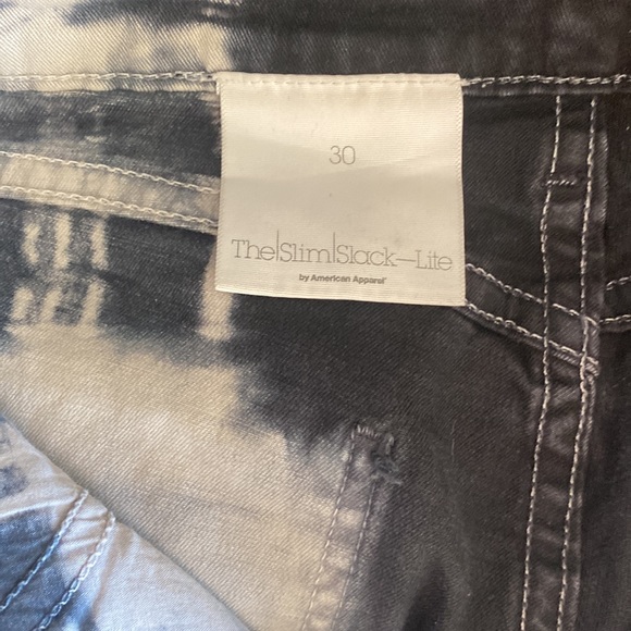 American Apparel Tie-Dye Jeans - Picture 5 of 5